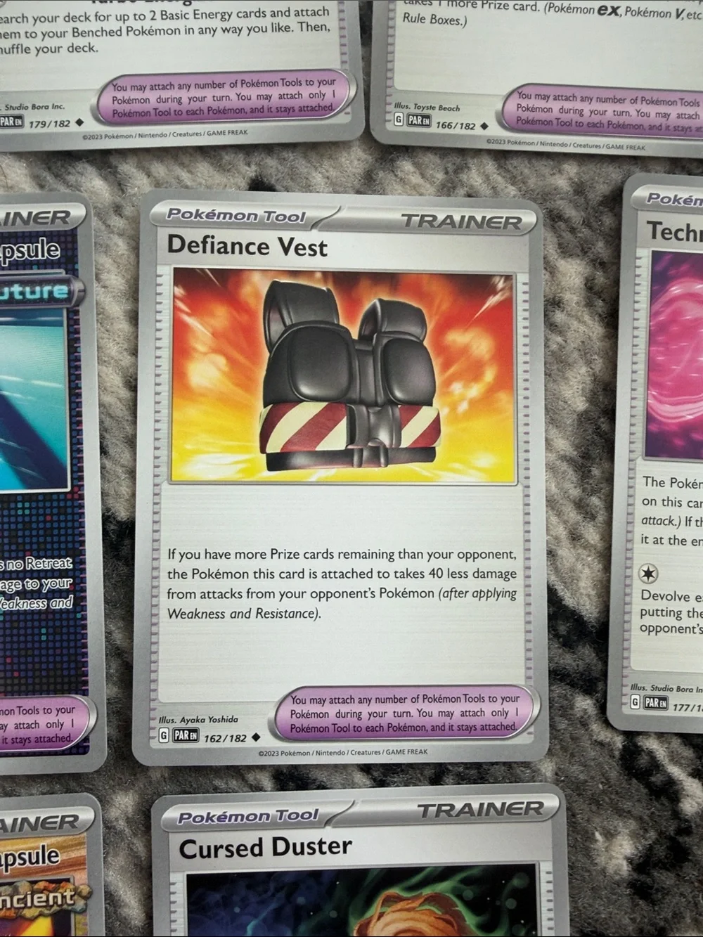 Paradox Rift Complete Pokémon Tool Trainer Card Lot | 9 Cards | ✨5/$25✨